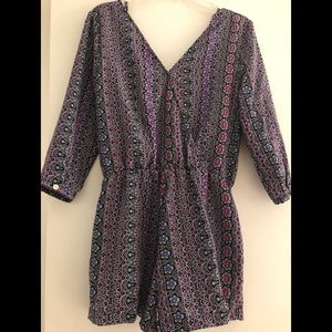 Sanctuary Paisley Romper Size Medium LIKE NEW!